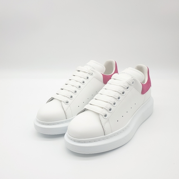 Alexander McQueen Oversized Sneakers - White/Red - Picture 3 of 8